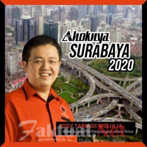 Pilwali Surabaya 2020, Koalisi Besar Hadapi PDIP, Ini Tanggapan Eddy Tarmidi Widjaja