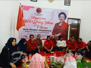 DPC PDIP Kota Surabaya Rayakan Ultah Megawati dengan Anak Yatim & Penyandang Disabilitas