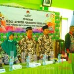 Musim Virus Corona, Pelantikan PPS Plumpang Tuban Dijaga Ketat Petugas Kesehatan