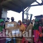 ASN bersama Komponen Masyarakat  Kelurahan Rorotan Berikan Bantuan Untuk Korban Kebakaran RW 08 Kalibaru