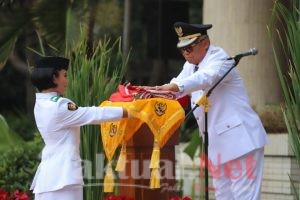 Semangat Hari Merdeka Warnai Upacara Peringatan HUT Ke-74 RI