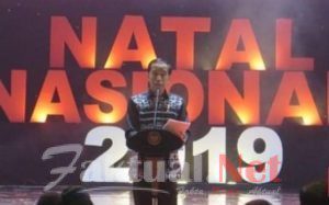 Jokowi Hadiri Perayaan Natal Nasional 2019