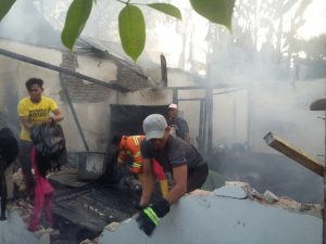 Si Jago Merah Melalap Habis Rumah Warga Watonea, Muna