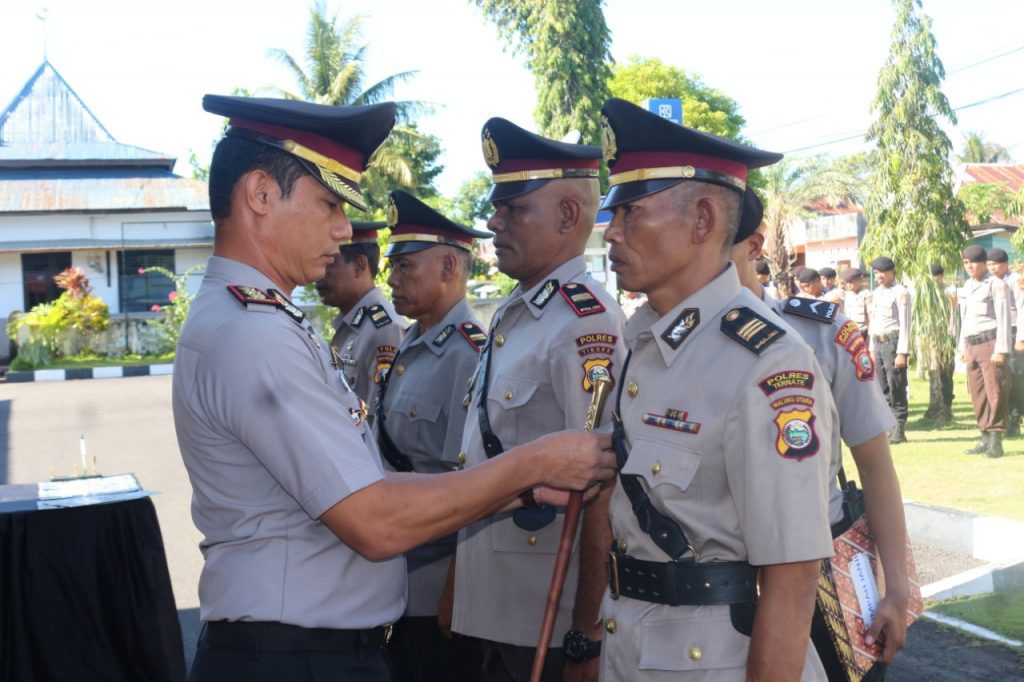 IPTU. Ridwan Usman Resmi Jabat Kasatlantas Polres Tidore