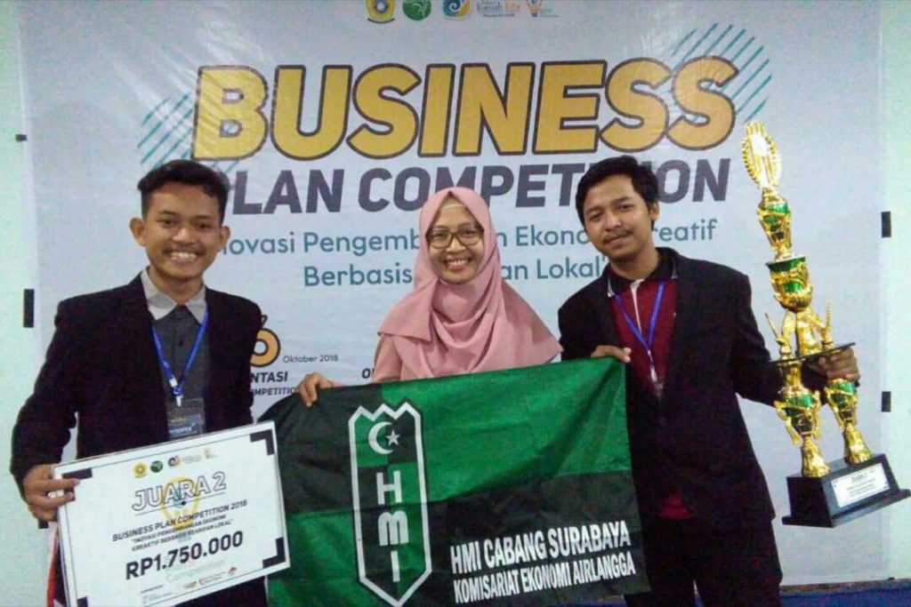 Kader Terbaik HMI Raih Juara 2 Diajang Business Plan Competition 2018