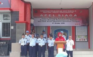 Lagi Dirjenpas Kemenkumham Kunjungi Palu Pasca Gempa Dan Tsunami