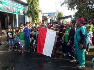 Karang Taruna Bulak Banteng Surabaya Semarakkan HUT Sumpah Pemuda Dengan Jalan Sehat