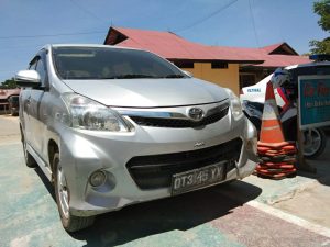 Mobil Dinas Pemda Muna Kena Tilang Lantaran Gunakan Plat Palsu