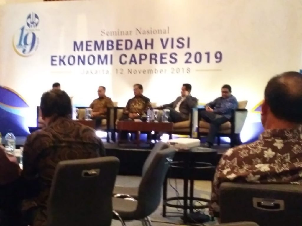 Visi Ekonomi Capres 2019 Dibedah Habibie Center
