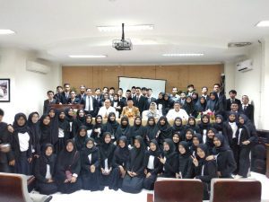 Ini Pesan Wadek I FDK-UINAM Saat Digelar Prosesi Yudisium