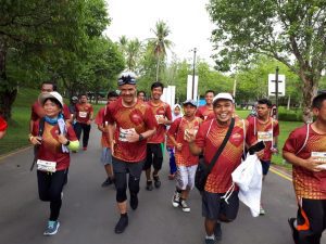 Atlit Disabilitas dari BBRSPDI Temanggung SOINA Jateng Ikut Meramaikan Borobudur Marathon 2018