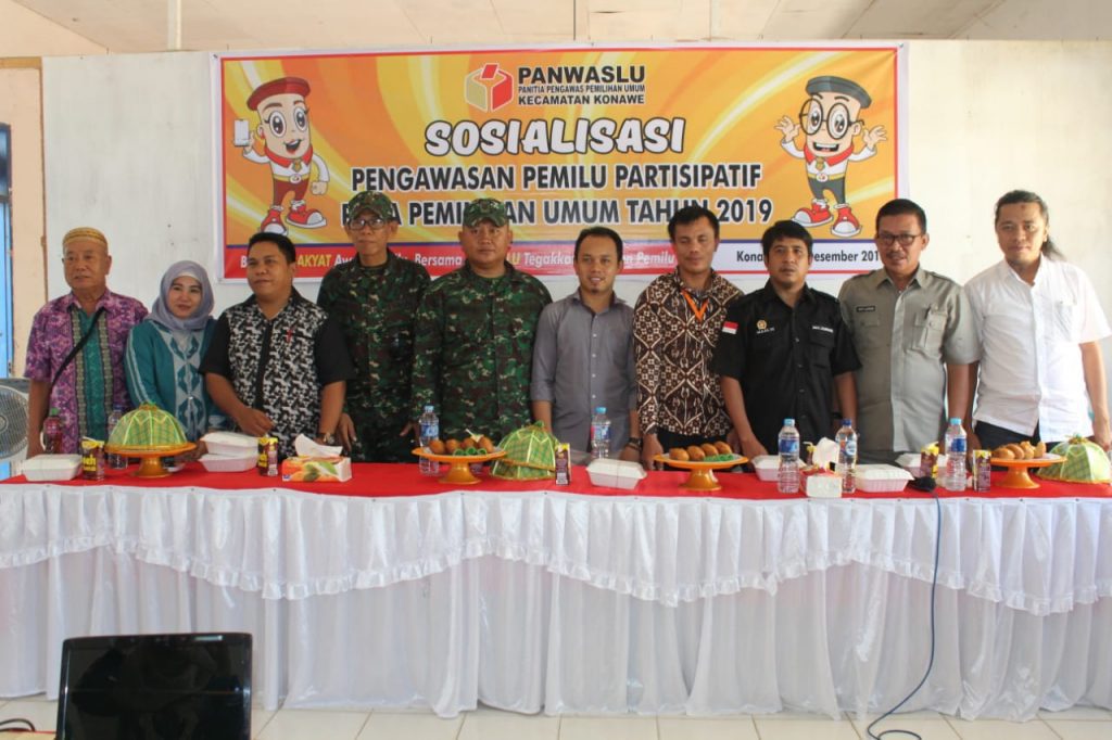 Panwaslu Kecamatan Konawe Selenggarakan Sosialisasi