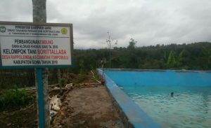 Kelompok Tani Boritallasa, Gowa Tuntaskan Pembangunan Embung Sebelum Batas Waktunya