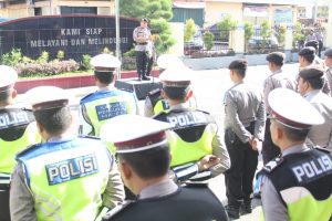 Polres Gowa, Apel Gelar Pasukan Operasi Kepolisian Terpusat Lilin 2018
