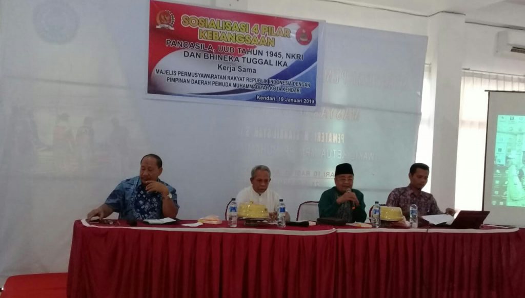 DPD RI Sosialisasi 4 Pilar Kebanggan Di UM Kendari