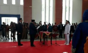 Wakau Kadin Sultra Dilantik Jabat Walikota Kendari