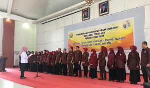 Pengurus UKM – IKM Sultra Dikukuhkan