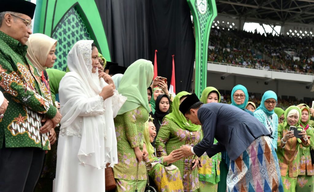 Peringatan Harlah Ke-73 Muslimat NU Di Hadiri Jokowi