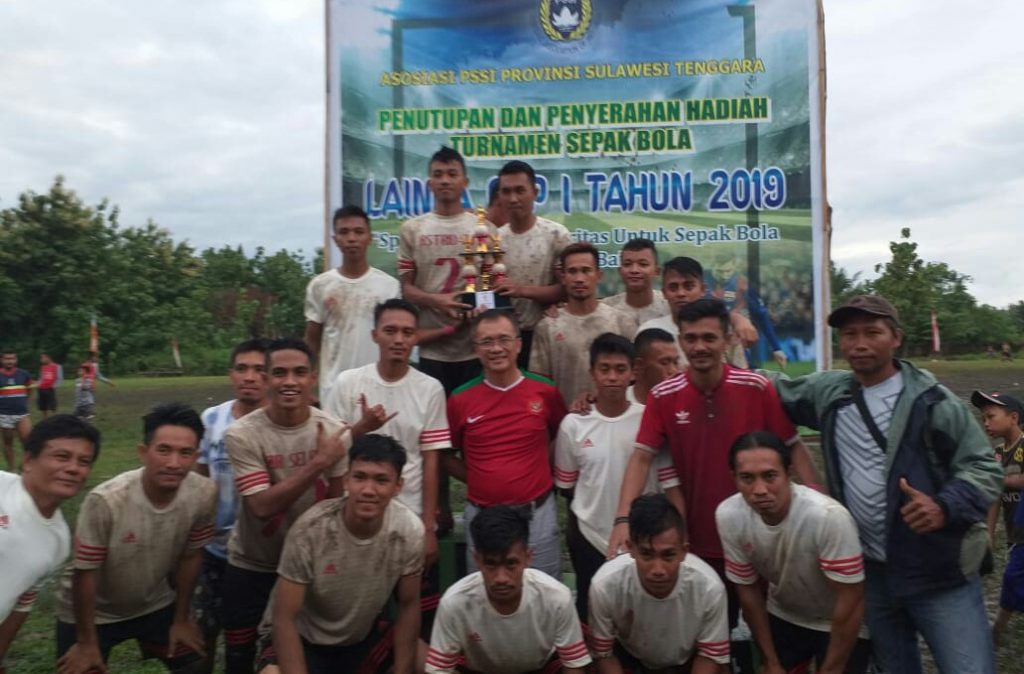 Sabarudin Labamba Tutup Turnamen Lainea Cup I
