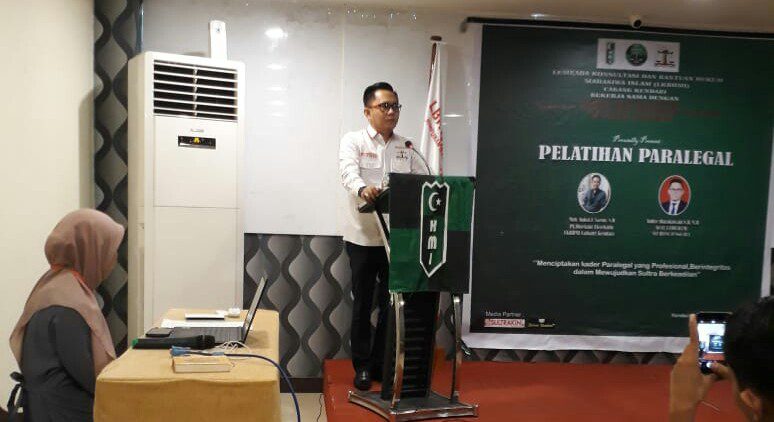 Pelatihan Paralegal Mahasiswa, Kerja Sama LKBHMI Cabang Kendari dan LBH-HAMI Sultra Sukses di Gelar.