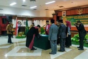 Jabat Ketua PN Jakbar, Daming Sunusi “Syahlan Silahkan Laksanakan Tugas Dengan Baik”