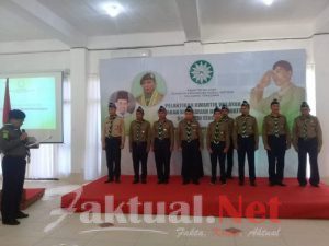 Musaddar Mappasomba Resmi Dilantik Nahkodai Kwartir Wilayah Hizbul Wathan Sultra.