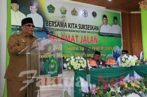 Gubernur Sultra Lepas Jamaah Calon Haji