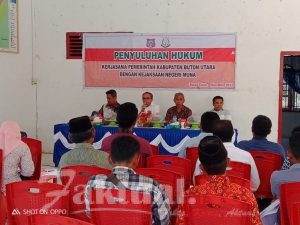 Bersama Kejari Muna, Pemda Butur Adakan Penyuluhan Hukum Guna Cegah KKN