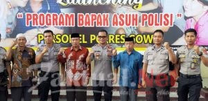 Kapolsek Tinggimoncong Gowa Hadiri Launching”Program Bapak Asuh Polisi”
