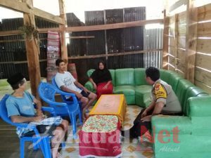Melalui Door To Door Syistem, Bhabinkantibmas Polsek tompobulu Gowasampaikan pesan kantibmas