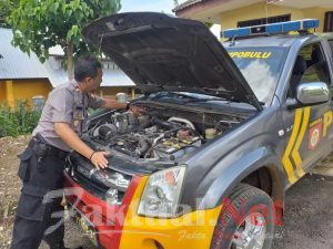 Pastikan RANDIS Siap Pakai, Kapolsek Lakukan Pengecekan