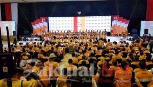 Pengukuhan Dewan Pimpinan Pusat Partai Hanura Masa Bakti 2019 – 2024 besok Jum’at malam 24 Januari 2020 di JCC