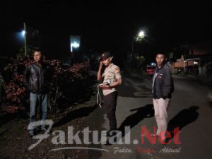 Antisipasi Kejahatan di Malam Hari,Polsek Tinggimoncong Gowa Intens Laksanakan Mobile Hunting