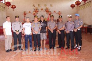 Jaga Situasi Kamtibmas Kapolres Sergai dan Jajaran Giat Patroli Pengamanan Perayaan Imlek Diwilkum Polres Sergai