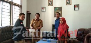 Jelang Pilkada 2020, Panwascam Parigi Sambangi Kantor Camat