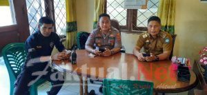Kapolsek Pallangga Gowa, Silaturahmi ke Kelurahan Mangalli