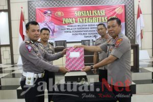 Sosialisasi Zona Integritas AKBP Robin: Semua Personil Polres Sergai Harus Berkonstribusi.