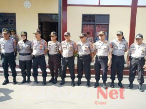Kapolsek Pallangga Gowa Ikuti Apel Pemilihan Bhabinkamtibmas Teladan Tahun 2020 di Polres Gowa