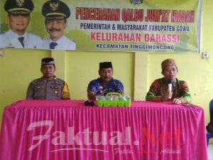 Bhabinkamtibmas Garassi Gowa Menghadiri Jumat Ibadah