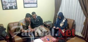 Sinergitas TNI- POLRI,Kapolsek Tinggimoncong Gowa  Menerima Kunjungan Pasi Pam Secata Malino