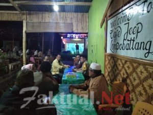 Personil Polsek Tompobulu Gowa Laksanakan Pengamanan Bazar Musik di Cape Jeep Lompobattang Malakaji