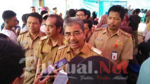 Abu Hasan Pantau SKD Calon PNS Butur