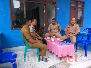 Wujud Kekompakan ,Kapolsek Bungaya Gowa Bersama Camat Bungaya Melakukan Patroli Bersama
