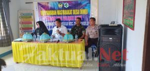 Bhabinkamtibmas Polsek Tompobulu Polres Gowa Hadiri Musyawarah Masyarakat Desa (MMD) di Desa Rappoala