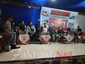Kapolsek Tinggimoncong Polres Gowa Menghadiri Aniversary Komunitas Mobil Bjo