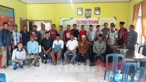 Pemuda Desa Sengka Gowa, Gelar Temu Tani Di Aula Kantor Desa