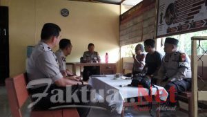 Gelar Rapat Terbatas Kapolsek Tompobulu Polres Gowa Kumpulkan Kanit dan Kasi