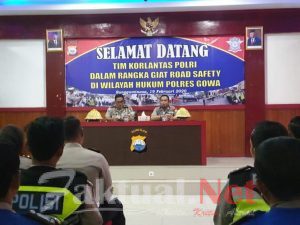 Korlantas Mabes Polri Lakukan Kunjungan Ke Polres Gowa, Ada apa ?