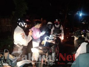 Cegah Terjadinya Aksi Begal, Sat Sabhara Polres Gowa Laksanakan Patroli di Daerah Rawan