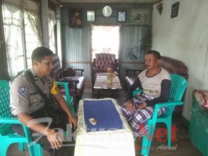 Dengan DDS, Bhabinkamtibmas Polsek Tompobulu Polres Gowa Ajak Warga Tingkatkan Kewaspadaan